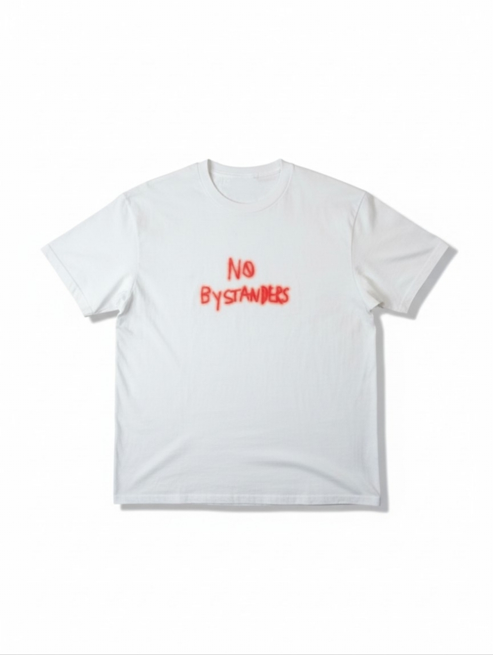 Travis Scott Astroworld "No Bystanders" XL White Spray Paint Tour Shirt